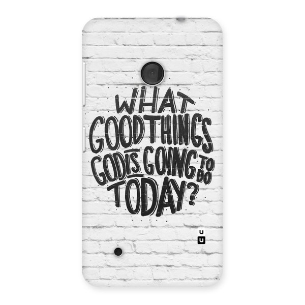 Wall Good Back Case for Lumia 530