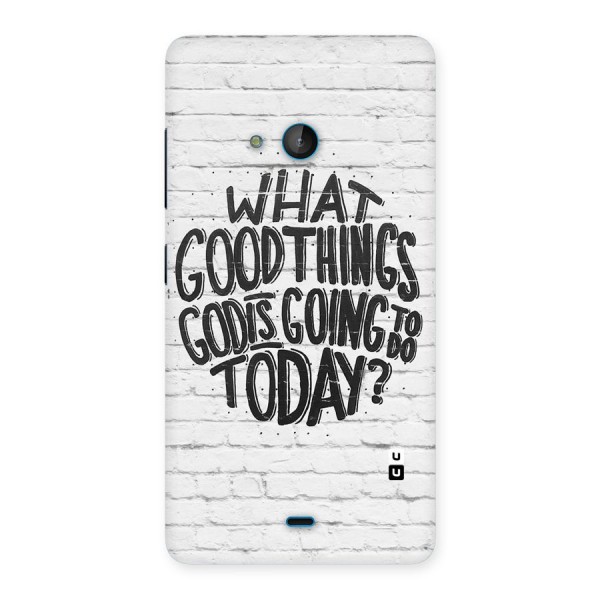 Wall Good Back Case for Lumia 540