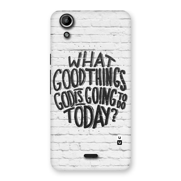 Wall Good Back Case for Micromax Canvas Selfie Lens Q345