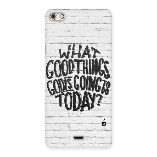 Wall Good Back Case for Micromax Canvas Silver 5
