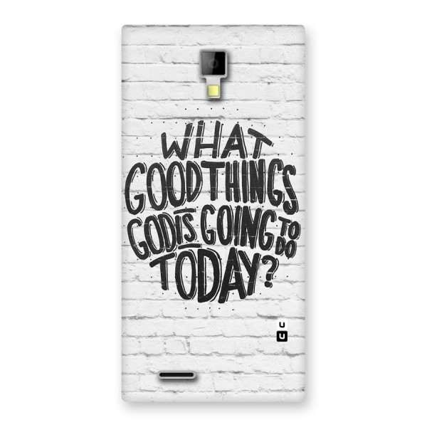 Wall Good Back Case for Micromax Canvas Xpress A99