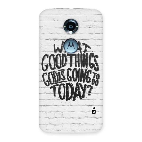 Wall Good Back Case for Moto X 2nd Gen