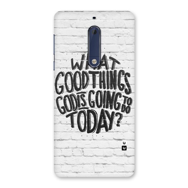 Wall Good Back Case for Nokia 5