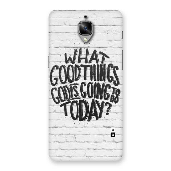 Wall Good Back Case for OnePlus 3