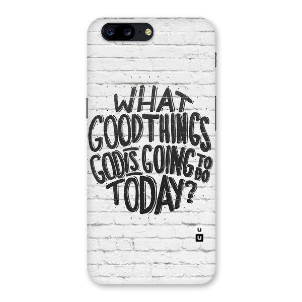 Wall Good Back Case for OnePlus 5