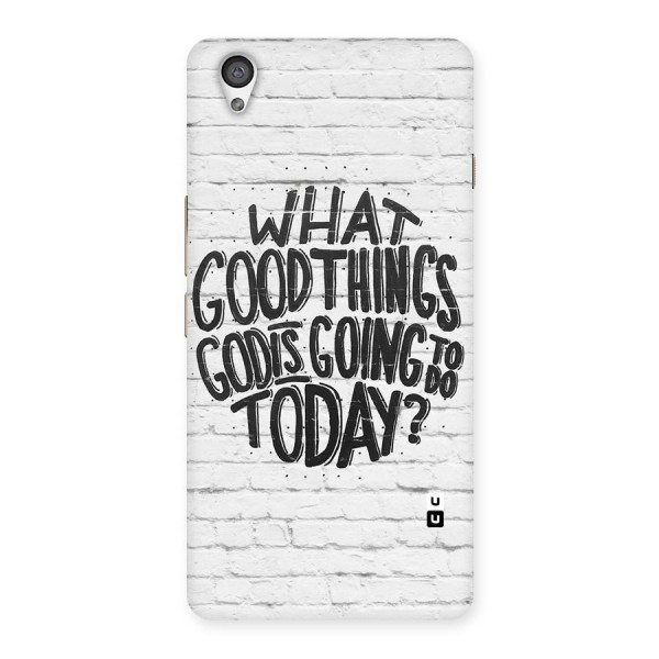 Wall Good Back Case for OnePlus X
