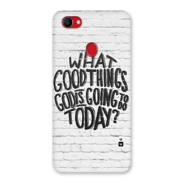 Wall Good Back Case for Oppo F7