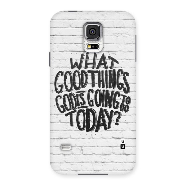 Wall Good Back Case for Samsung Galaxy S5
