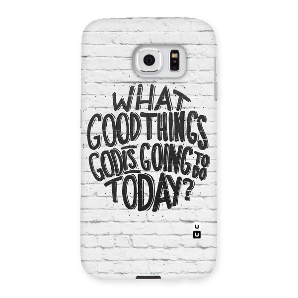 Wall Good Back Case for Samsung Galaxy S6