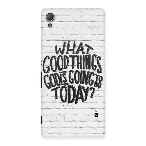Wall Good Back Case for Xperia Z3 Plus
