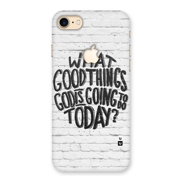 Wall Good Back Case for iPhone 7 Apple Cut