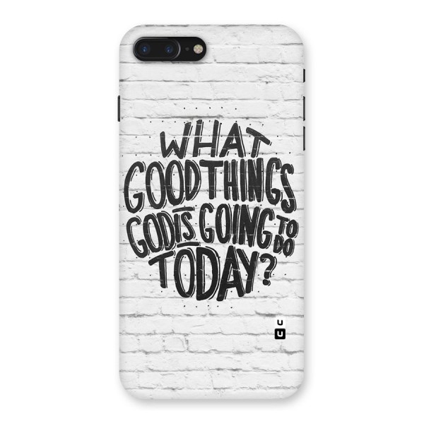 Wall Good Back Case for iPhone 7 Plus