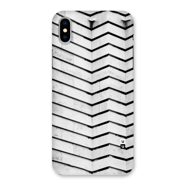 Wall Zig Zag Back Case for iPhone X