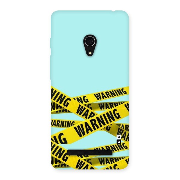 Warning Design Back Case for Zenfone 5