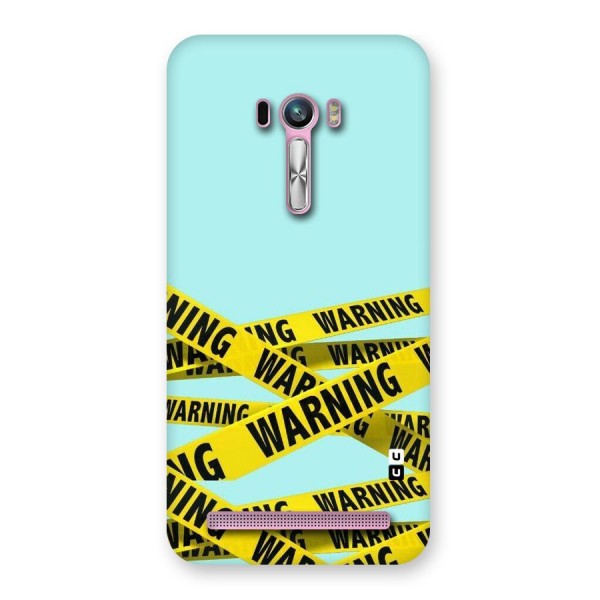 Warning Design Back Case for Zenfone Selfie
