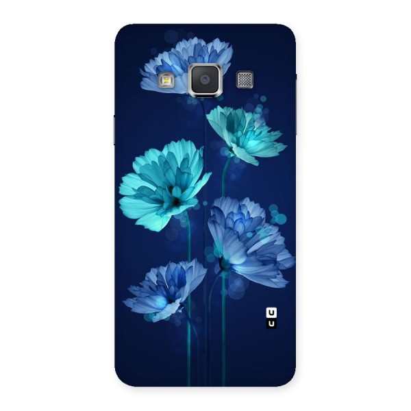 Water Flowers Back Case for Galaxy A3