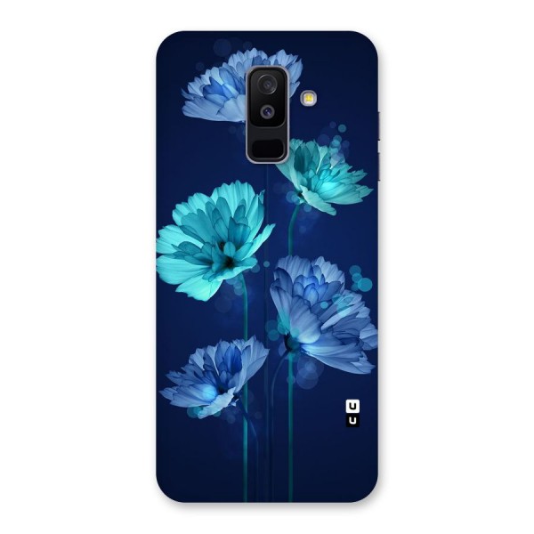Water Flowers Back Case for Galaxy A6 Plus