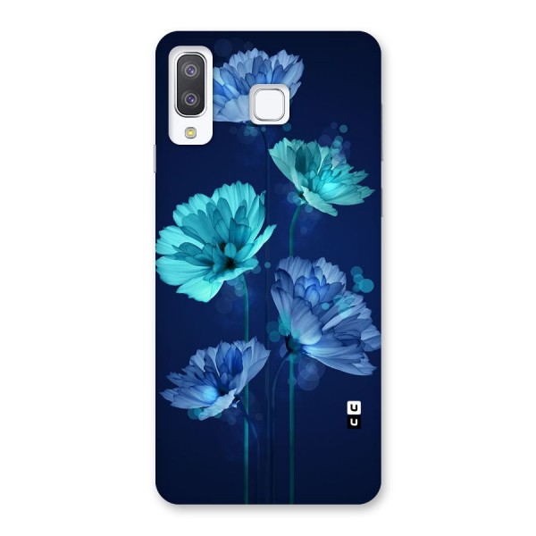 Water Flowers Back Case for Galaxy A8 Star