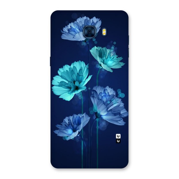 Water Flowers Back Case for Galaxy C7 Pro