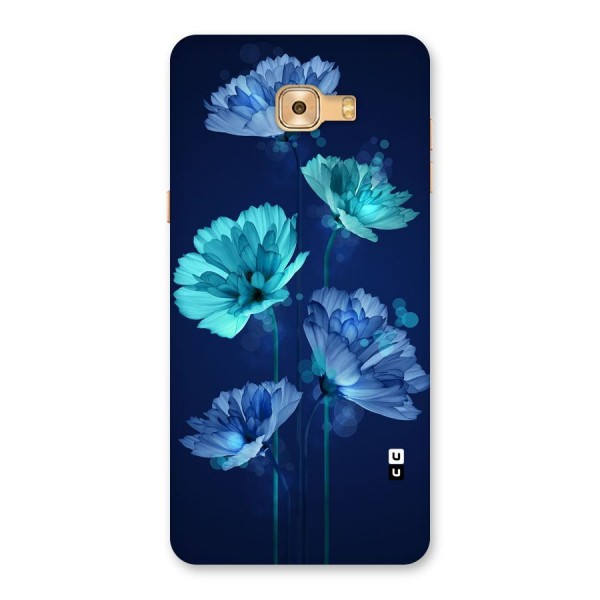 Water Flowers Back Case for Galaxy C9 Pro