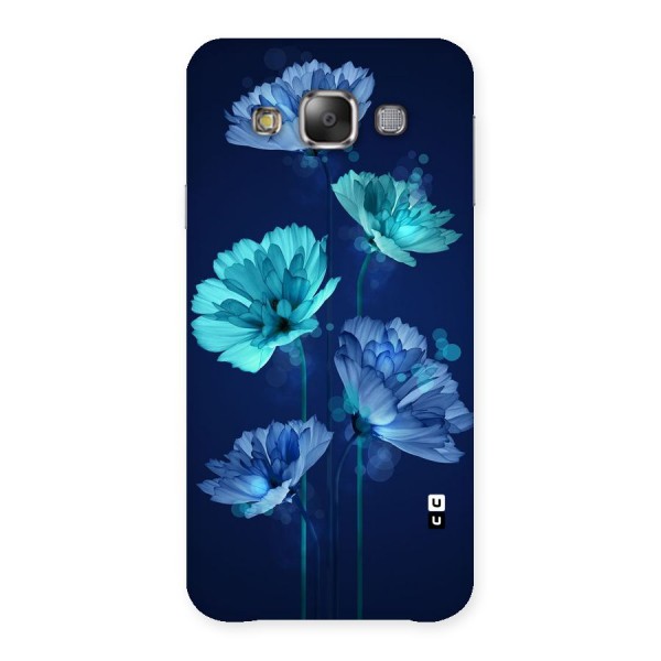 Water Flowers Back Case for Galaxy E7