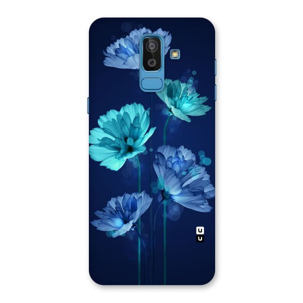 Water Flowers Back Case for Galaxy J8
