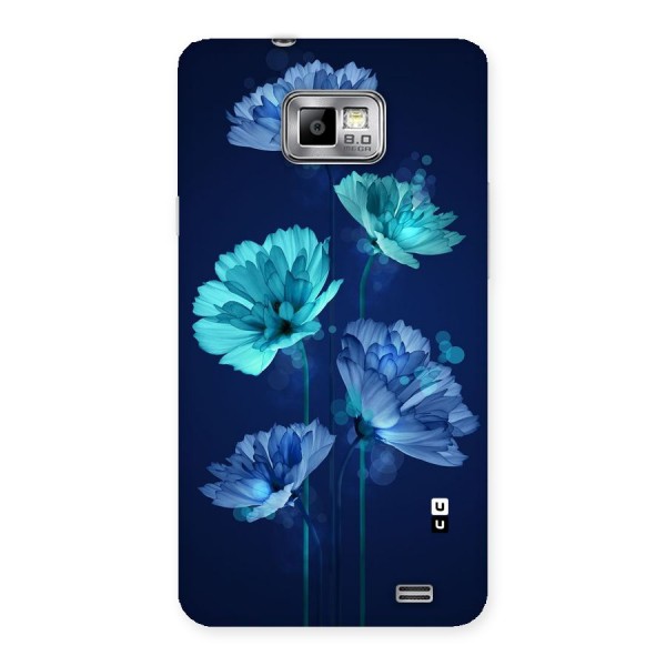 Water Flowers Back Case for Galaxy S2