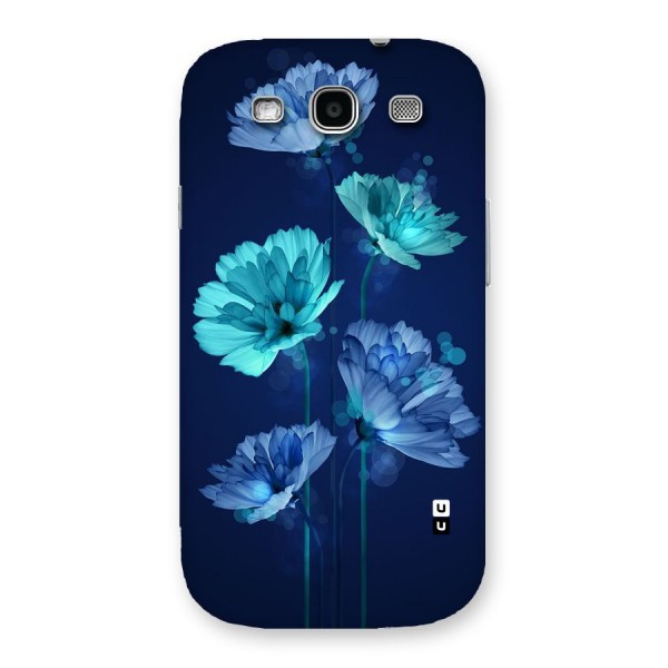Water Flowers Back Case for Galaxy S3