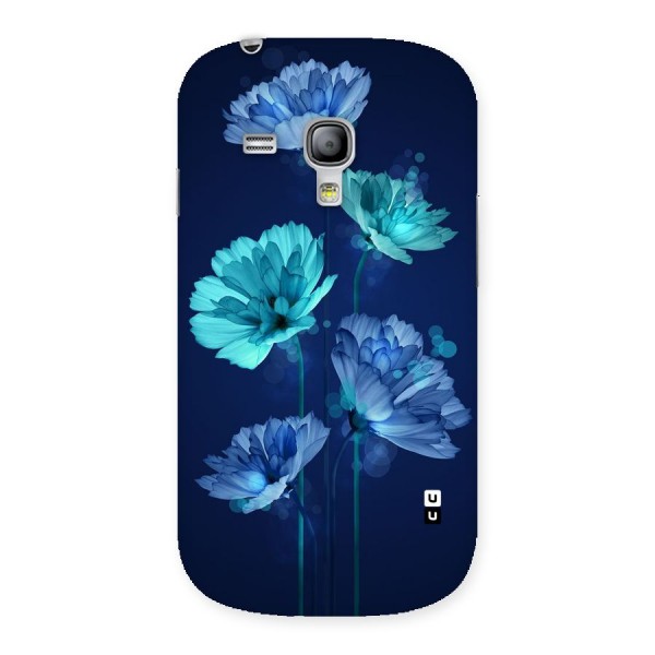 Water Flowers Back Case for Galaxy S3 Mini