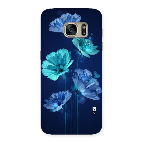 Water Flowers Back Case for Galaxy S7