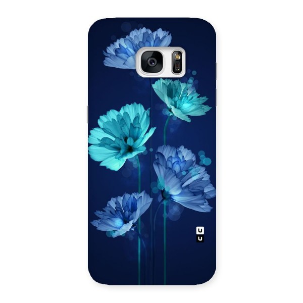 Water Flowers Back Case for Galaxy S7 Edge