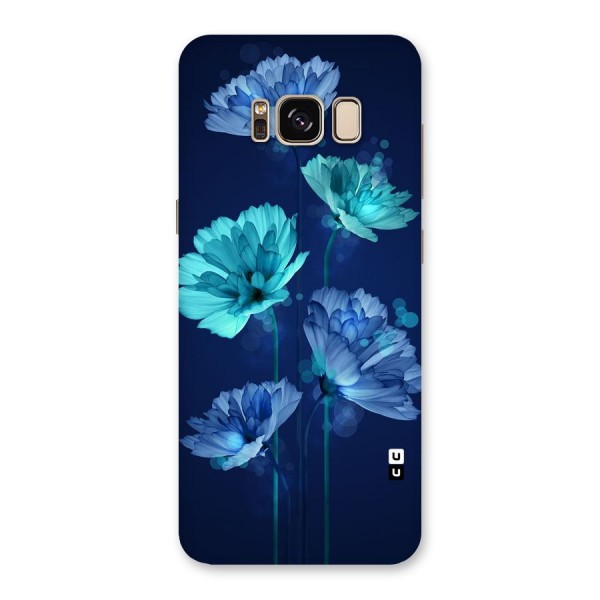 Water Flowers Back Case for Galaxy S8