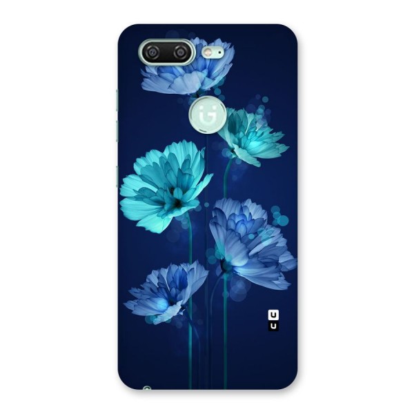 Water Flowers Back Case for Gionee S10