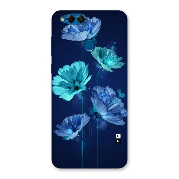 Water Flowers Back Case for Honor 7X
