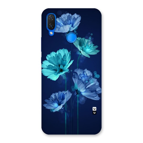 Water Flowers Back Case for Huawei P Smart+