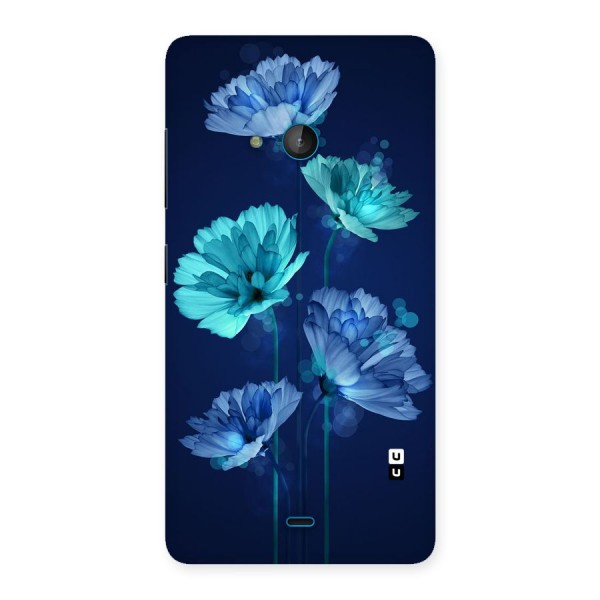 Water Flowers Back Case for Lumia 540