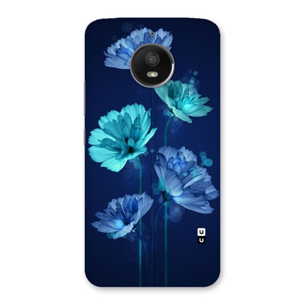 Water Flowers Back Case for Moto E4 Plus
