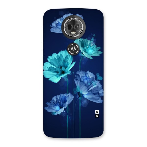 Water Flowers Back Case for Moto E5 Plus