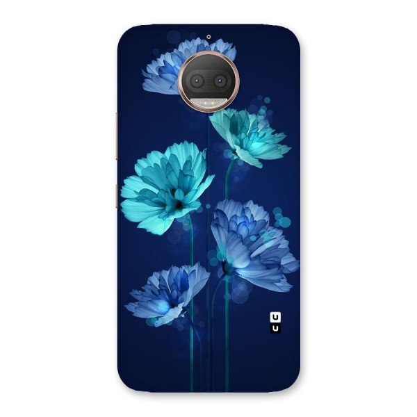 Water Flowers Back Case for Moto G5s Plus