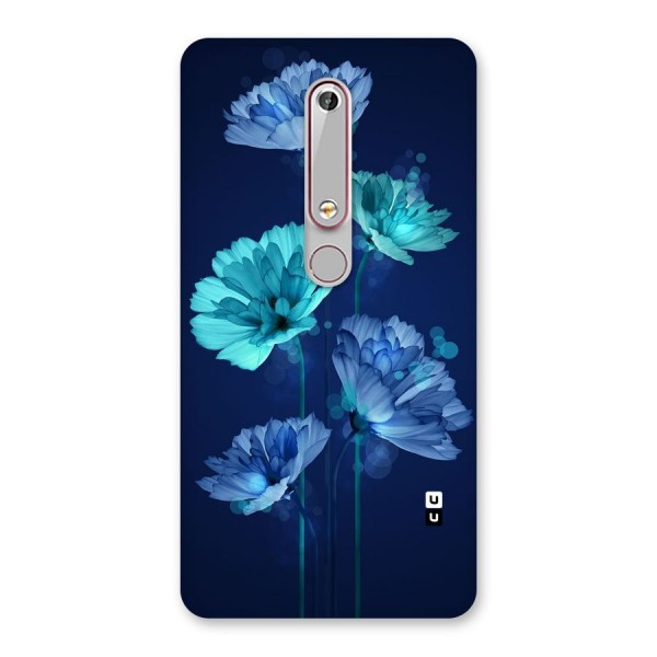 Water Flowers Back Case for Nokia 6.1