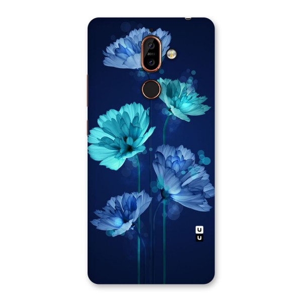 Water Flowers Back Case for Nokia 7 Plus