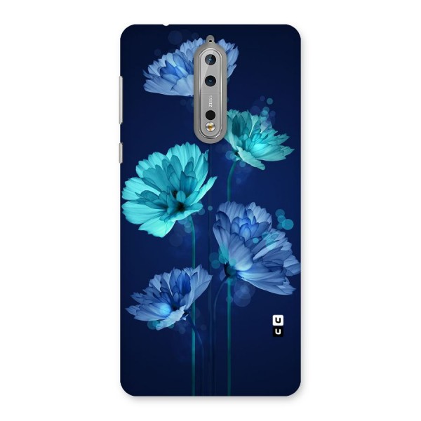Water Flowers Back Case for Nokia 8