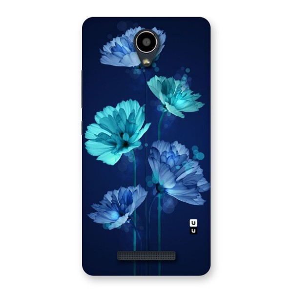 Water Flowers Back Case for Redmi Note 2