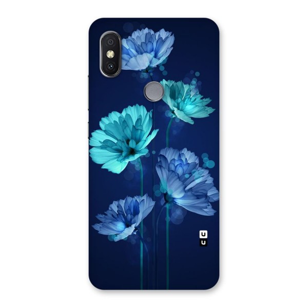 Water Flowers Back Case for Redmi Y2