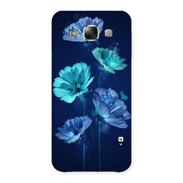 Water Flowers Back Case for Samsung Galaxy E5