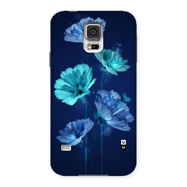 Water Flowers Back Case for Samsung Galaxy S5