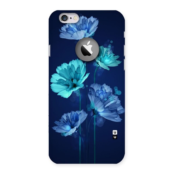 Water Flowers Back Case for iPhone 6 Logo Cut