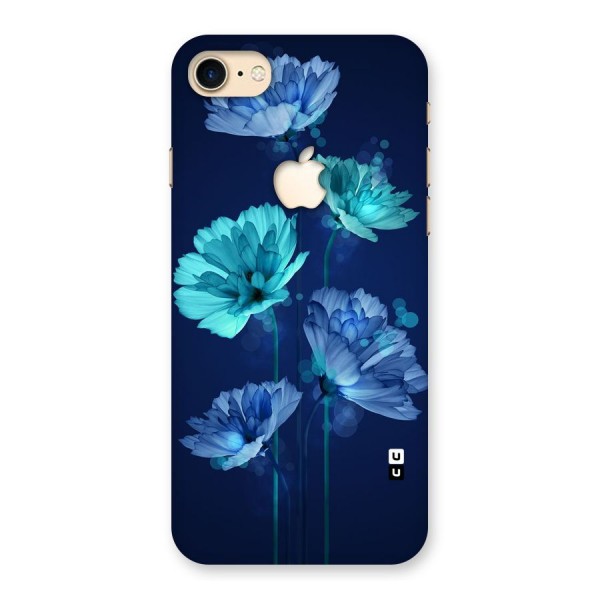Water Flowers Back Case for iPhone 7 Apple Cut
