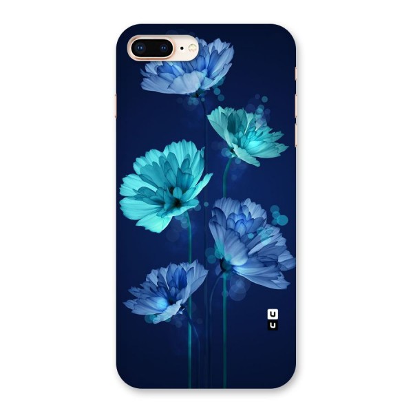 Water Flowers Back Case for iPhone 8 Plus
