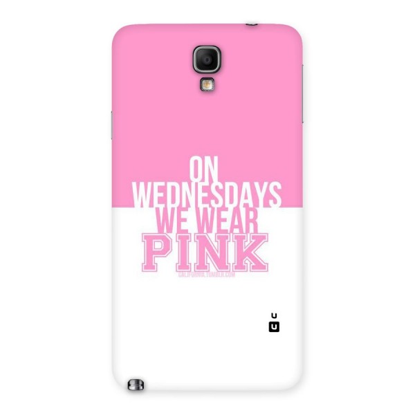 Wear Pink Back Case for Galaxy Note 3 Neo